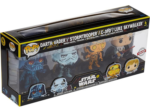 Funko Pop! Star Wars Retro: Darth Vader, Stormtrooper, C-3po