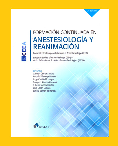 Formación Continuada En Anestesiología Y Reanimación, Ergon