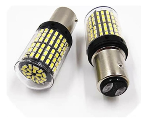 X2 Ampolleta 144 Led Luz Freno Canbus 2 Contactos /1157