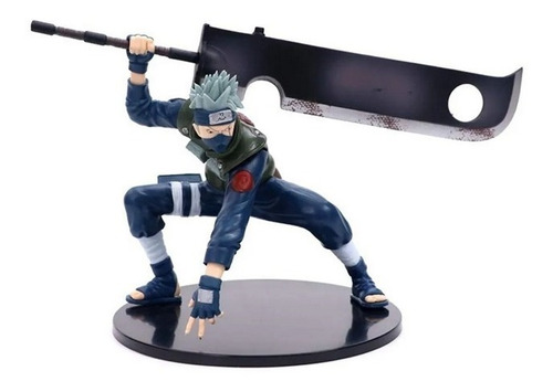  Figura Kakashi Naruto Con Espada Gigante Anime Muñeco