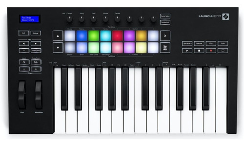 Controlador Midi 25 Teclas Novation Launchkey 25 Mk3