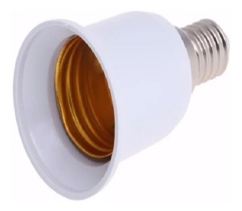 Adaptador Bocal E14 Para E27 Soquete Lâmpada Led Vela