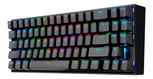 Teclado Inalámbrico Redragon Deimos K599 Rgb - Mecánico 70%