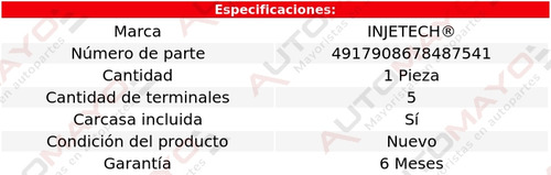 Un Sensor Flujo Aire Maf Injetech Astra L4 2.0l 2005-2008