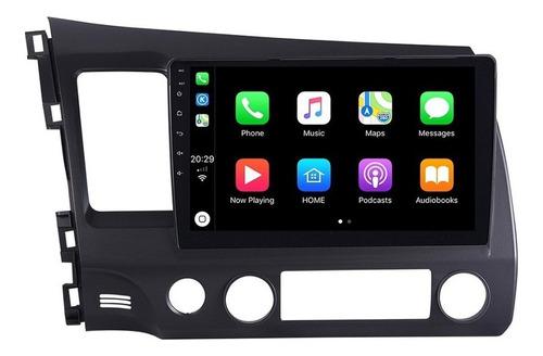 Auto Radio Estéreo Android Gps Para Honda Civic 2006-2011