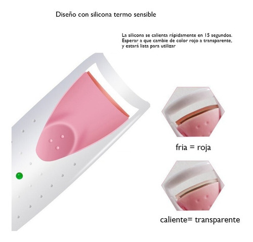 Arqueador De Pestañas Térmico A Pilas D635