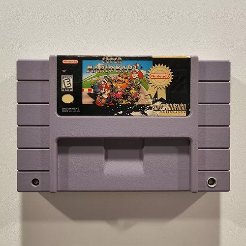 Jogo Super Mario Kart - Super Nintendo