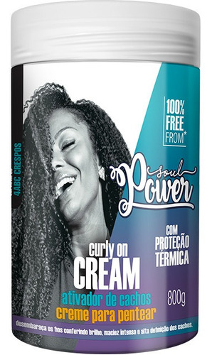 Creme Pentear Soul Power Curly On Cream 800g