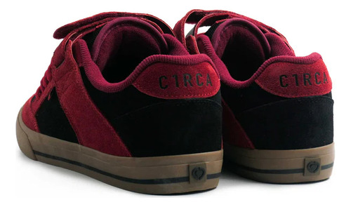 Tenis C1rca Modelo 205 Vulc - Red Dahlia / Black