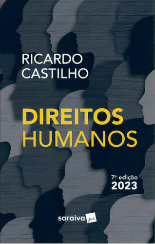 Direitos Humanos - 7ª Edição 2023, De Ricardo Castilho. Editora Saraiva Jur, Capa Mole Em Português