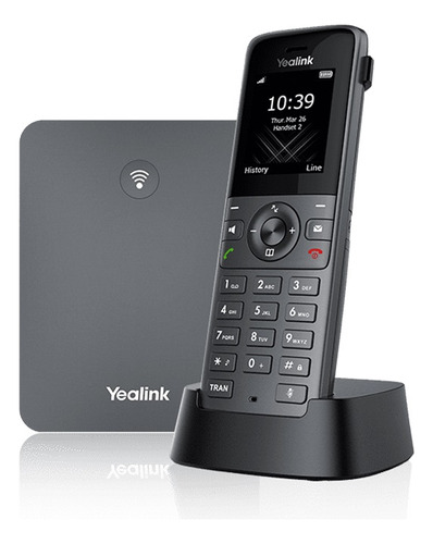 Paquete De Teléfono Ip Dect W73h Con Base W70