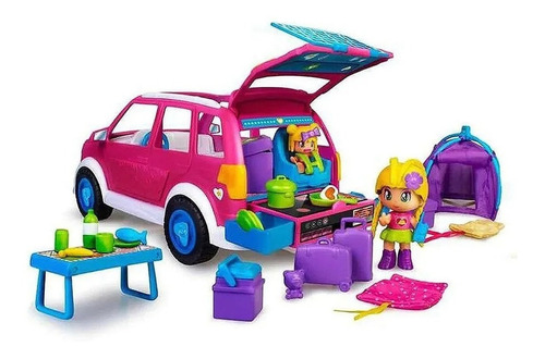 Playset Pinypon  Camping Mamá Y Bebé 