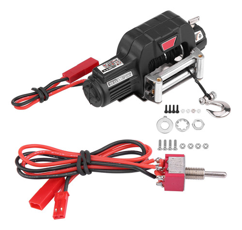 Rc Winch Scale Crawler A Escala 1/10 Con Sistema De Control