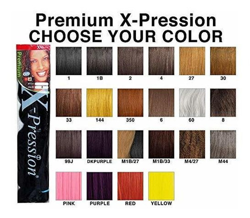 Pegamento - X-pression Premium Original Hair Braid (1 Unit, 