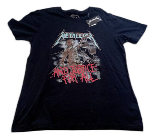 Metallica Justice For All Polera Talla M 