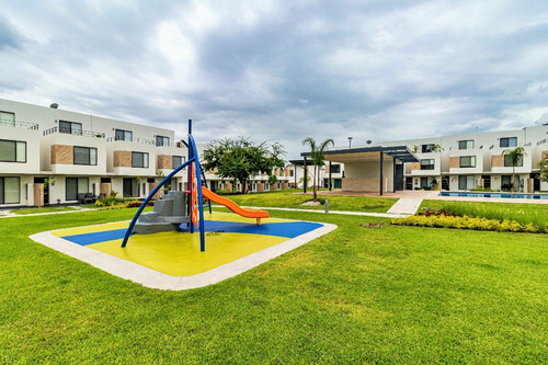 Imagen 21 de 30 de Departamento Para Fin De Semana En Venta Con Alberca, Juegos Infantiles Y Gimnasio Solar