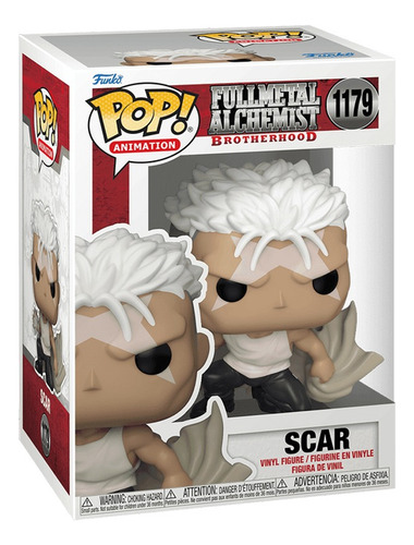 Funko Pop Animation: Fullmetal Alchemist - Cicatriz