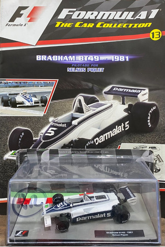 Autos Coleccion Formula 1 Brabham Bt49 1981 Nelson Piquet