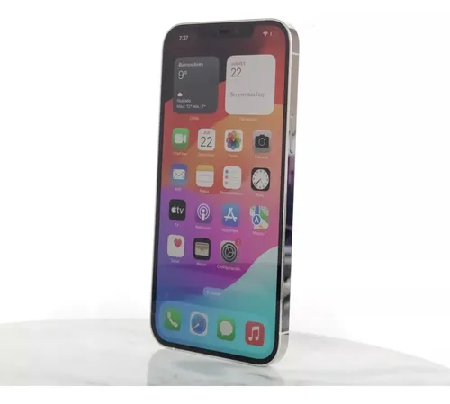 Apple iPhone 12 Pro (128 Gb) Plata + Cargador + Garantia (Reacondicionado)