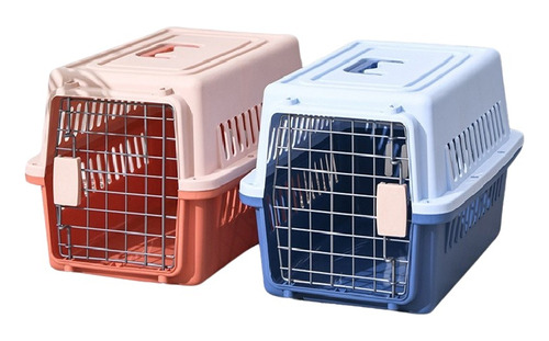 Jaula Canil Kennel Transportadora Gatos Perros 50x33x30 Cms 