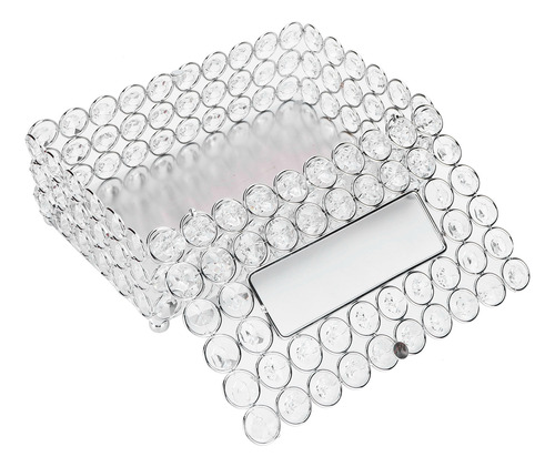 Caja De Pañuelos De Cristal, Estante De Papel, Accesorios Pa