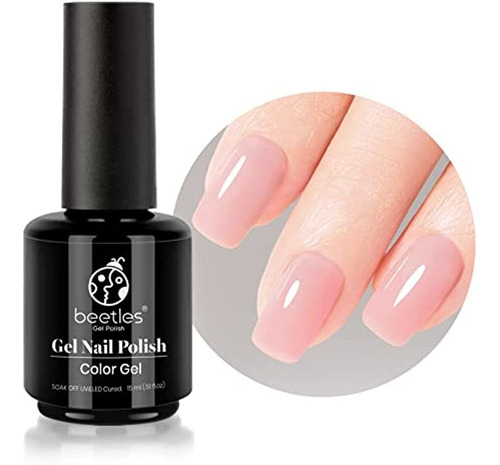 Beetles Nude Gel Polish 15ml Color Neutro Esmalte De Uñas En