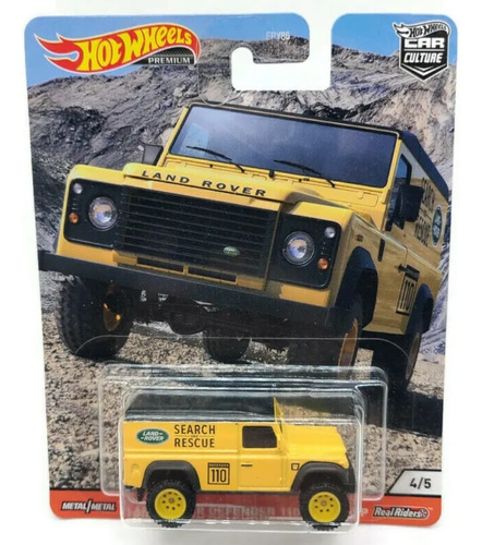 Hot Wheels  Wild Terrain Land Rover Defender 110 Hard Top