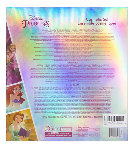 Set De Maquillaje Cosmético Townley Girl Disney Princess, 11