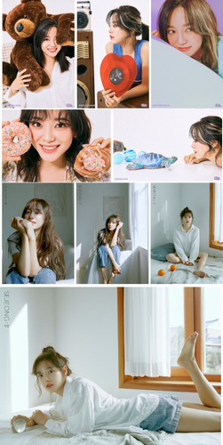 Juego 9 Posters Gugudan Sejeong Im + Plant Kpop 28 Cms Fan