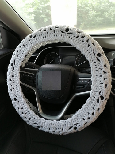 Funda Para Volante Flor Mejor Accesorio Automovil Mujer (una