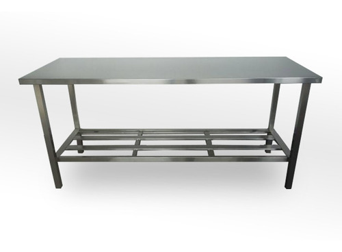 Mesa Bancada  190x70x88mt Aço Inox