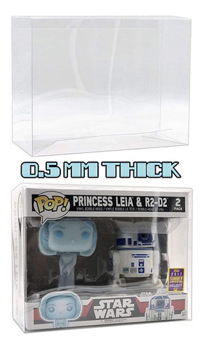 Protector Funko Pop 2 Pack - 0.5 Mm - 5 Unidades