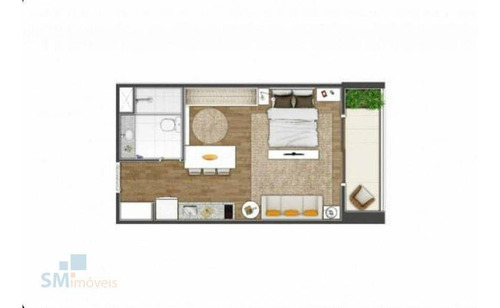 Imagem 24 de 25 de Studio Com 1 Dormitório À Venda, 42 M² Por R$ 355.000 - Santa Paula - São Caetano Do Sul/são Paulo - St0024