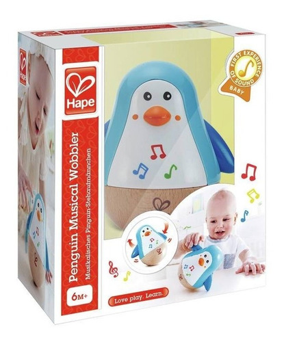 Pingüino Tambaleante Musical Hape