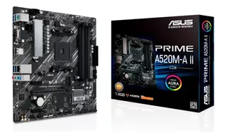 Tarjeta Madre Asus Prime A520m-a Ii Csm Amd Am4 Ddr4 Atx