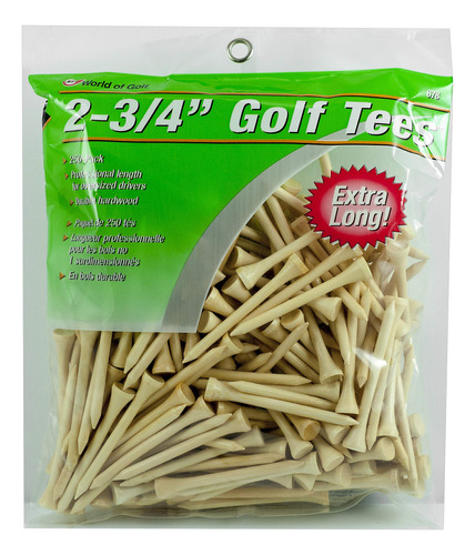 Mundial Golf Gifts And Gallery Inc 2 3 4-inch Tee 250