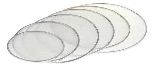 2 Piezas 8inch + 10inch Mesh Drum Head Mute Almohadillas