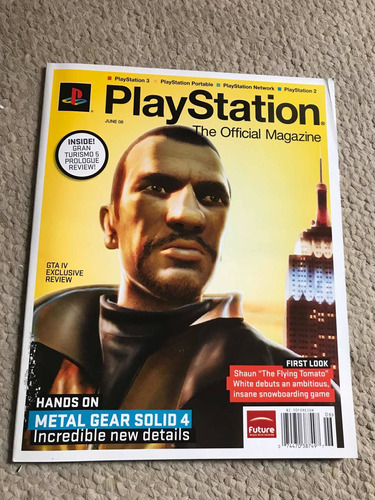 Revista Oficial De Playstation 007 2008 Importado