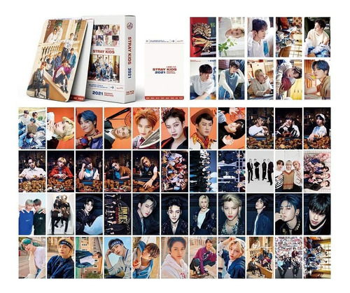 54 Tarjetas De Album Para Fanaticos Stray Kids