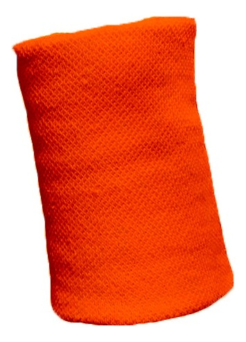 Pack X 6 Pares Muñequeras Deportivas Tenis Pádel Toalla Amarillo Fluo 10,5x7,5