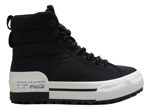 Tênis Coca Cola Aspen Feminino Botinha Cano Alto Cc2052