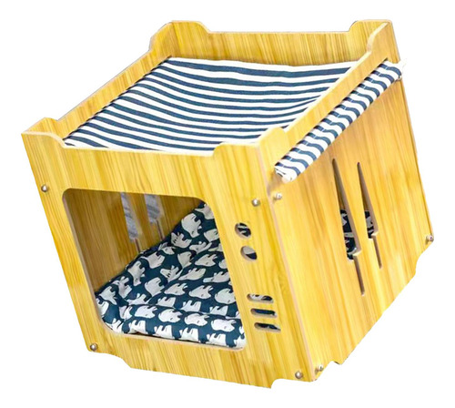 Cama Para Gatos, Casa Cúbica, Casa Para Rascar, Escondite,