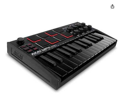 Controladora Akai Professional Mpk Mini Mk3