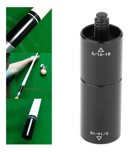 Extensión De Taco De Billar, Conector De Varilla Extensora