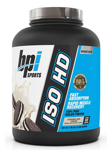 Bpi Iso Hd 5.2 Lbs Cookies And Cream