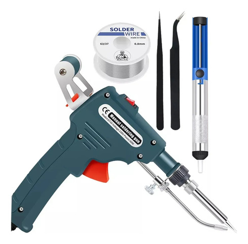 Soldar Solder Kit Soldar Ferro 60w+ Estanho Y