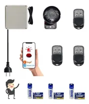 Comprar Alarma Sirena Wifi Remota Con Boton De Panico Y 3 Controles