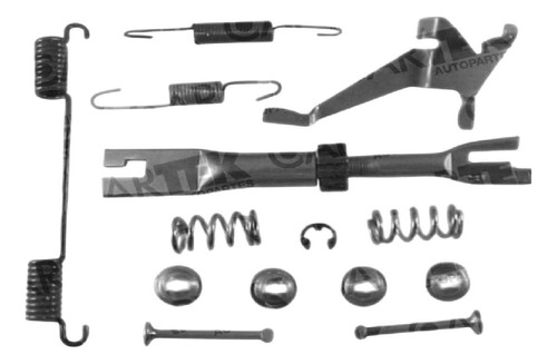Kit Herrajes De Balatas Tras Aries 2.6 1983 1984 1985 Ck