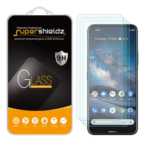 Pantalla Cristal Templado Para Nokia 8 V 5g Uw 8.3 Unidad