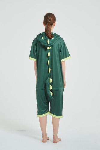 Kigurumi Dinosaurio Pijama Enterito De Verano Kawaii